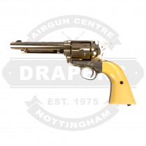 Colt Peacemaker SAA 45 White Nickel 4.5 BB